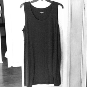 Eileen Fisher charcoal grey tunic